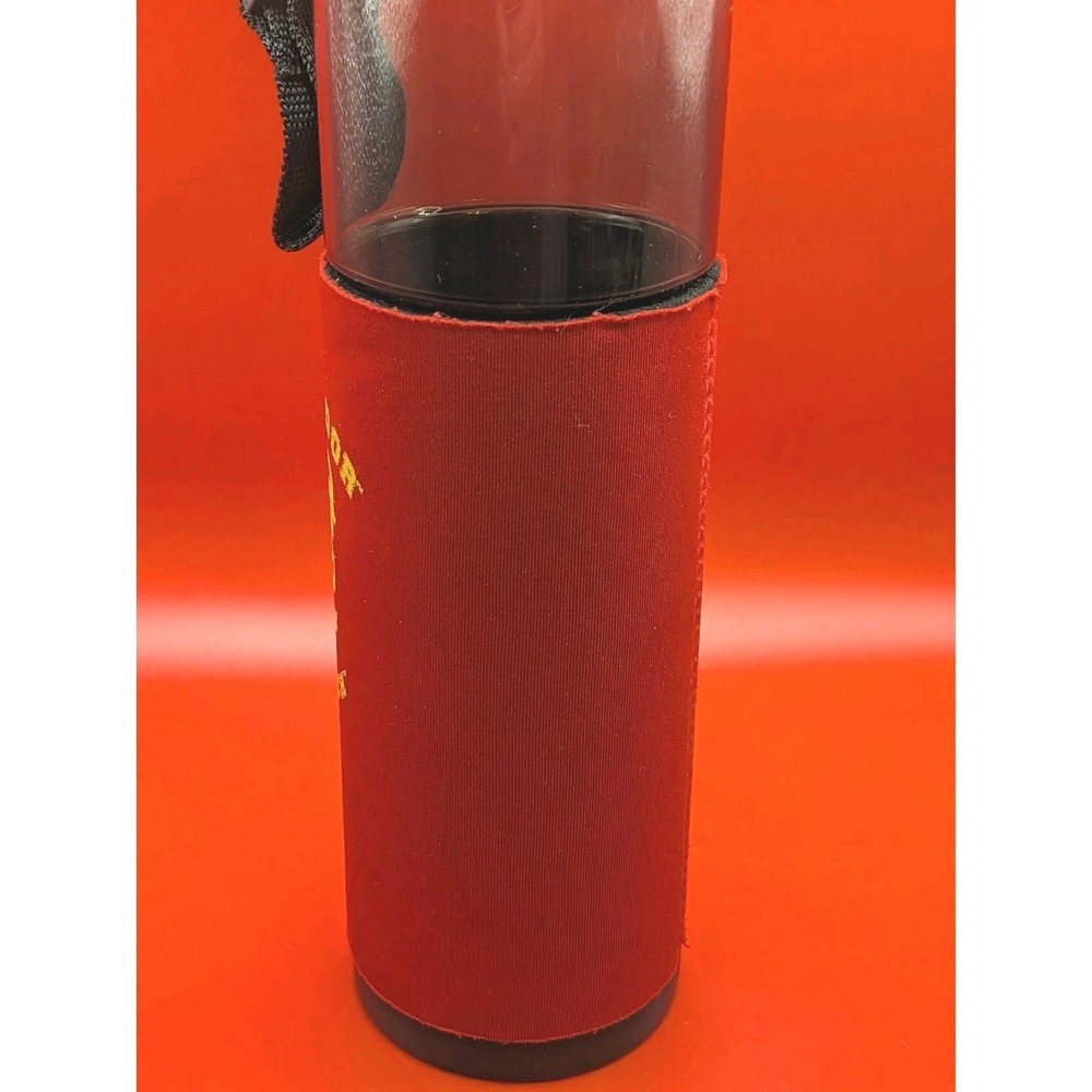 Universal Studios Harry Potter Gryffindor Quidditch Water Bottle Red Sleeve - Picture 4 of 8